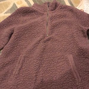 aberocrombie & fitch sherpa